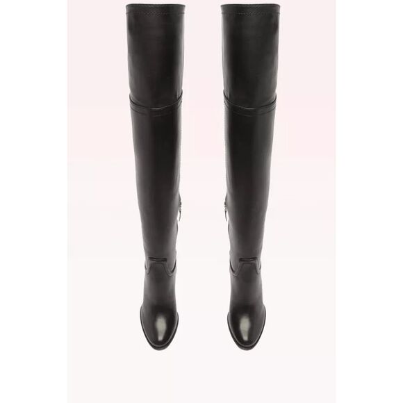 Alexandre Birman Lauren Over The Knee 90 Boot Black EU39/US9 $995 - Picture 2 of 14